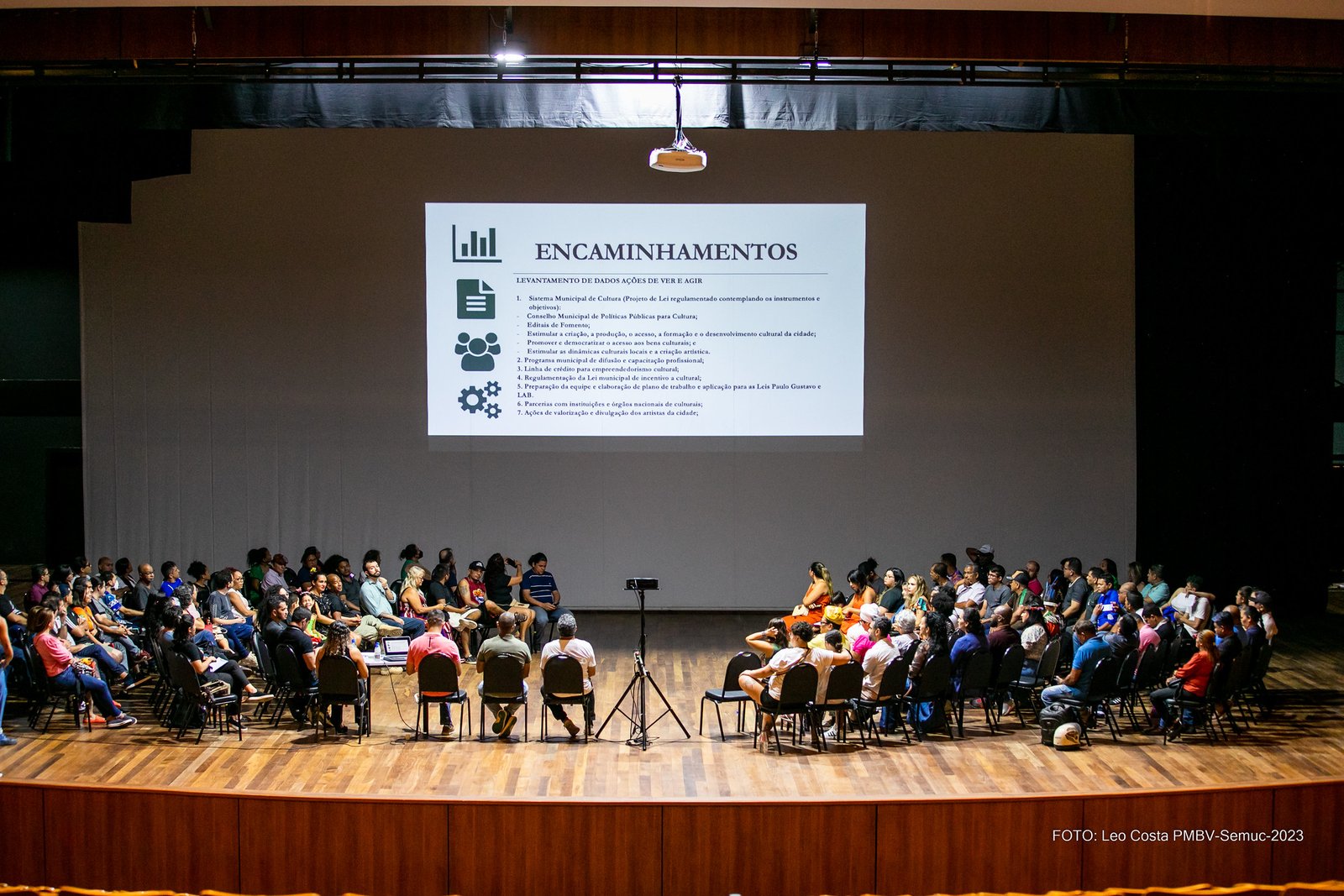 Reunião com representantes da cultura de Boa Vista - SEMUC (1)