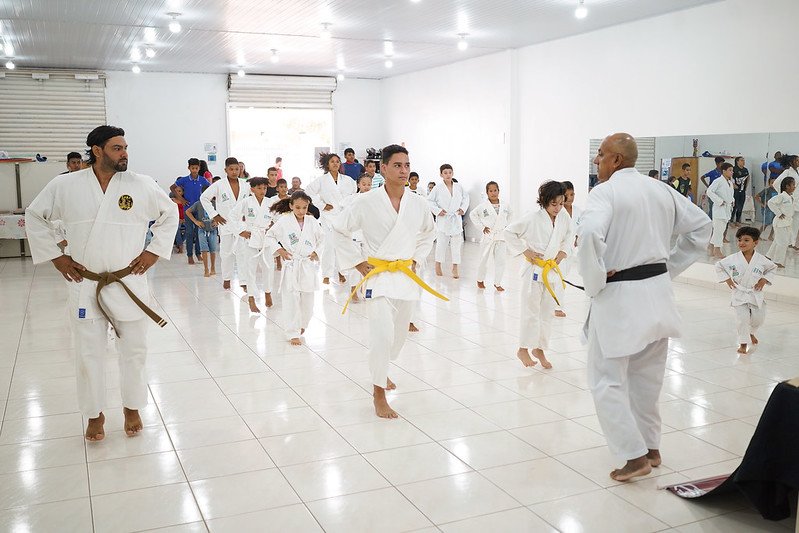 CCJuv abre inscrições de aulas de Caratê para adultos - foto Marley Lima