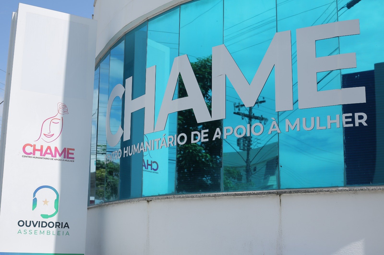 Chame, vinculado à Secretaria Especial da Mulher, fica na av. Santos Dumont, 1.470, bairro Aparecida