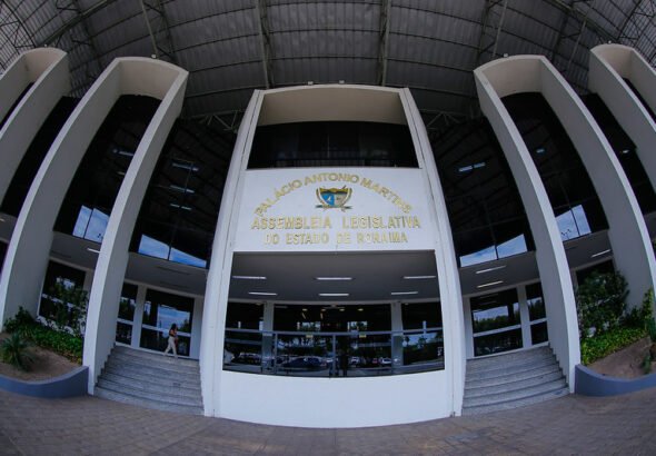 Palácio Antonio Augusto Martins, sede do Poder Legislativo roraimense - foto Eduardo Andrade