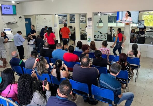 Balcão de atendimento Caer_Ascom Caer