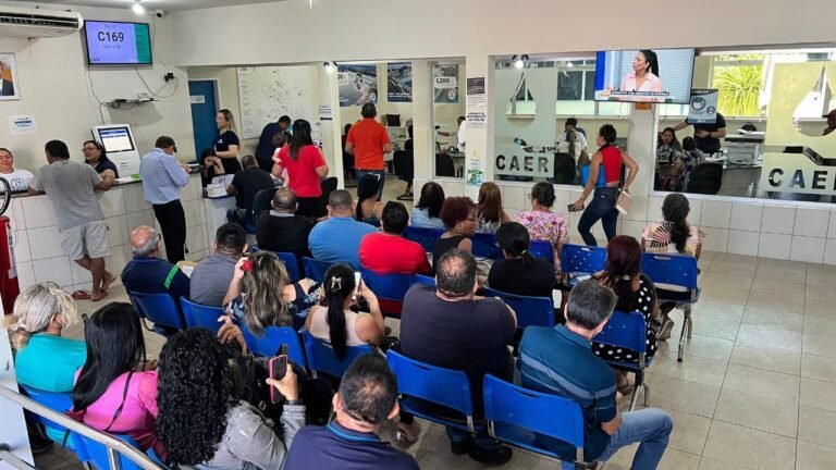 Balcão de atendimento Caer_Ascom Caer