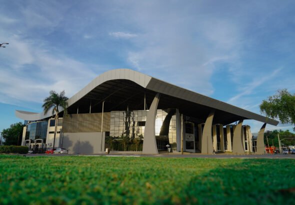 Palácio Antonio Augusto Martins, sede do Poder Legislativo roraimense - foto Marley Lima