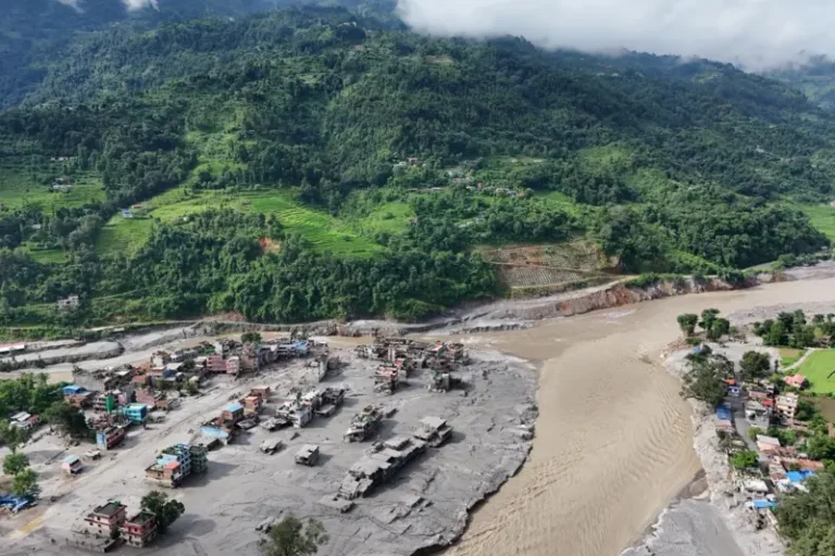 enchente Nepal