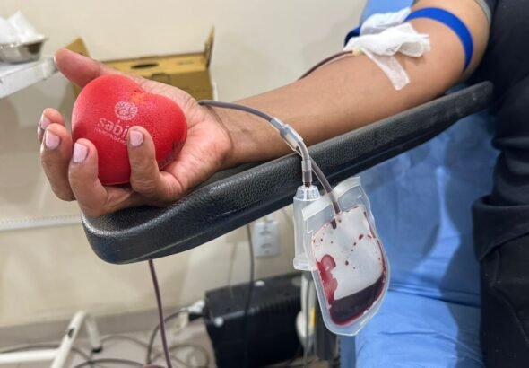 Doação de Sangue no Hemoraima_Ascom Sesau