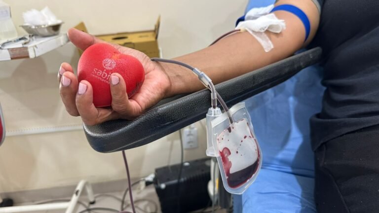 Doação de Sangue no Hemoraima_Ascom Sesau