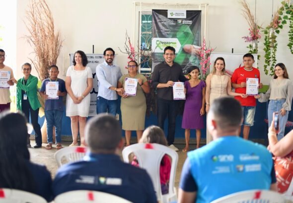 Entrega dos laudos do mutirão Mãos que fazem a diferença