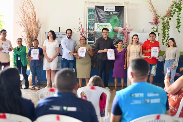 Entrega dos laudos do mutirão Mãos que fazem a diferença
