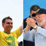 Bolsonaro e Lula em momentos públicos