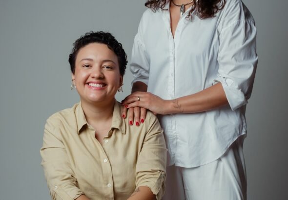 Yasmin Denizard e Jade Forechi