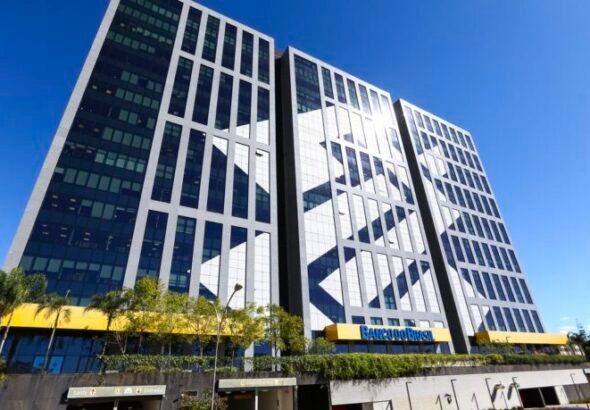 Edifício sede do Banco do Brasil, em Brasília.